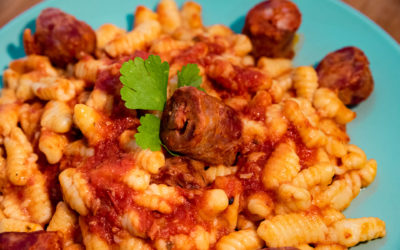 Cavatelli Ricci con ragù di salsiccia di cinghiale