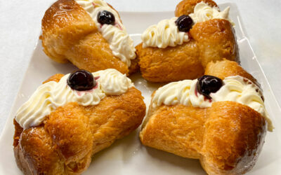 Babà alla crema diplomatica