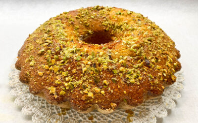 Ciambellone alla zucca mandorle e pistacchi