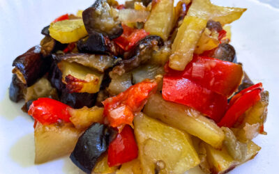 Ciambotta light – Ratatouille di verdure estive