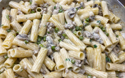 Pasta alla boscaiola bianca