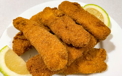 Bastoncini di merluzzo fritti