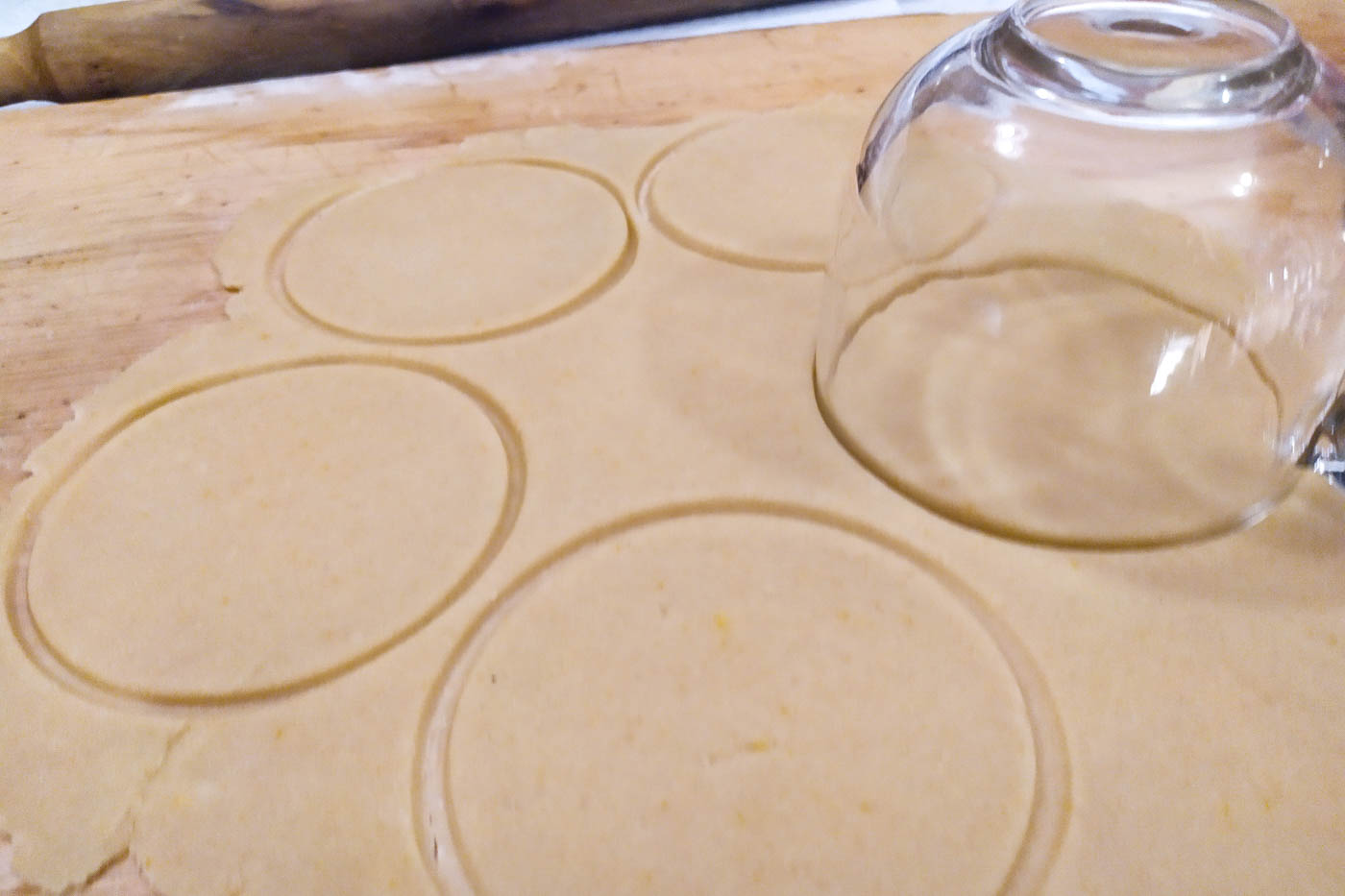 cut disk dough