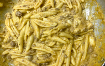 Cortecce filanti alla zucca