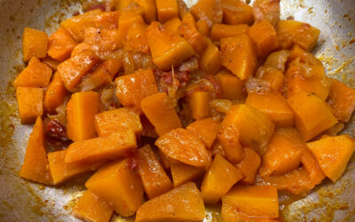 Zucca gialla e cipolle di Vatolla
