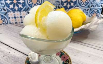 granita al limone