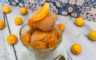 granita alle albicocche