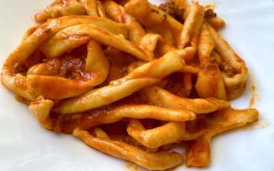 Fusilli con ragù di Castrato